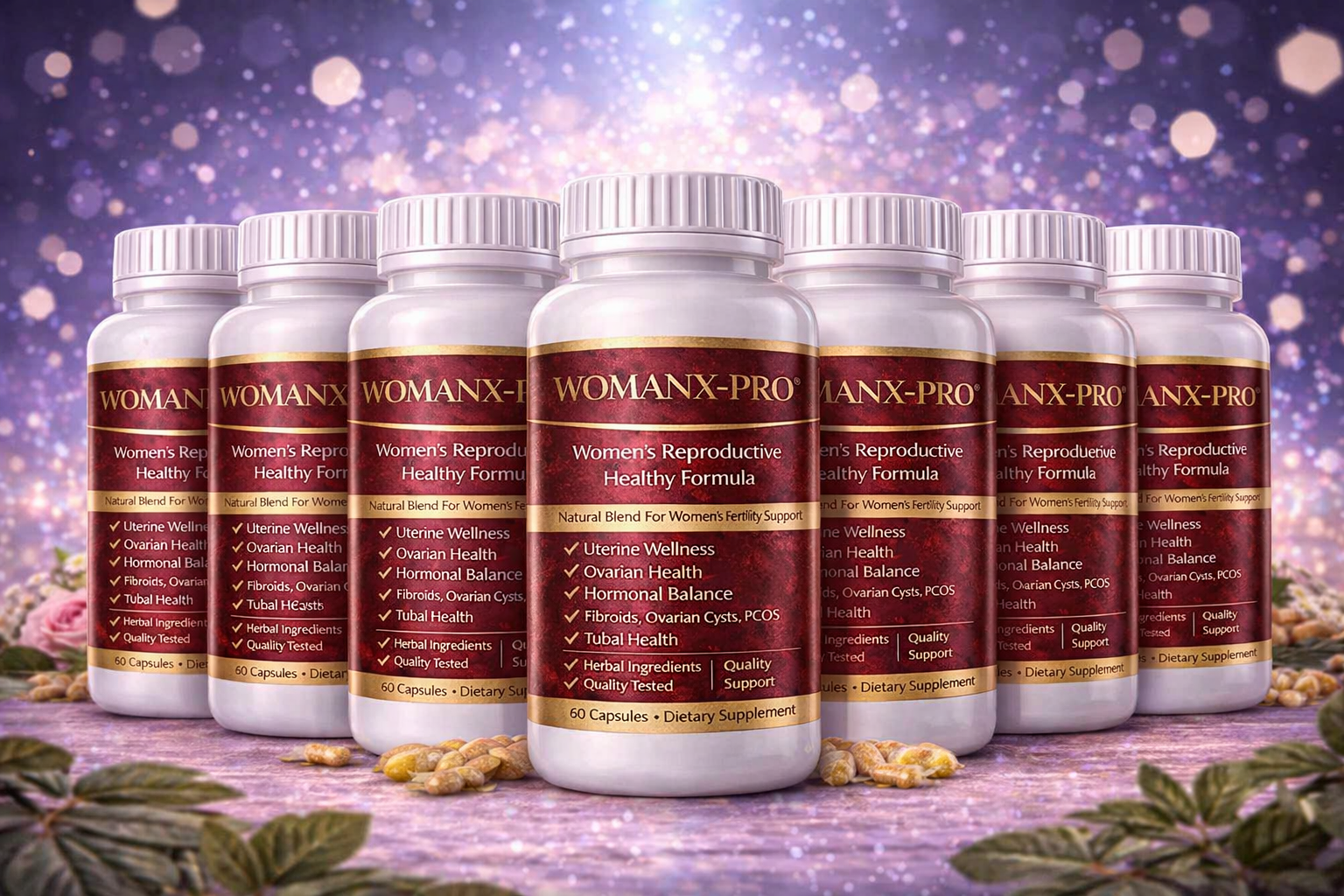 WomanX-Pro Product Line - 5 Bottles